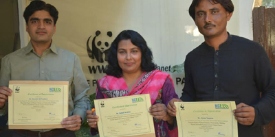 WWF-Pakistan honors journalists for their work on climate change